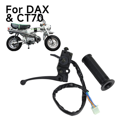 BS4031 - CT70 LEFT HAND SWITCH  WITH BRAKE LEVER OR CLUTCH LEVER  IN BLACK