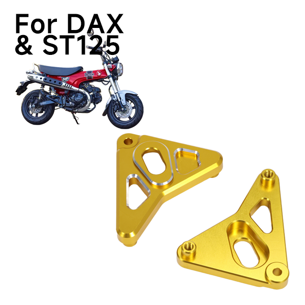BS4046 - ALUMINUM LIGHT HOLDER BRACKET FOR DAX ST125 IN GOLD