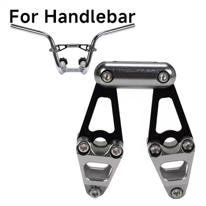 BS4049 - HIGH QUANTITY CNC HANDLE BAR SUPPORT 153MM IN ALLOY FOR CT70 AND Z50