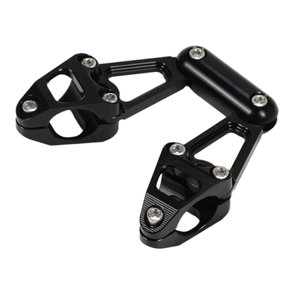 BS4050 - HIGH QUANTITY CNC HANDLE BAR SUPPORT 153MM IN BLACK FOR CT70 AND Z50