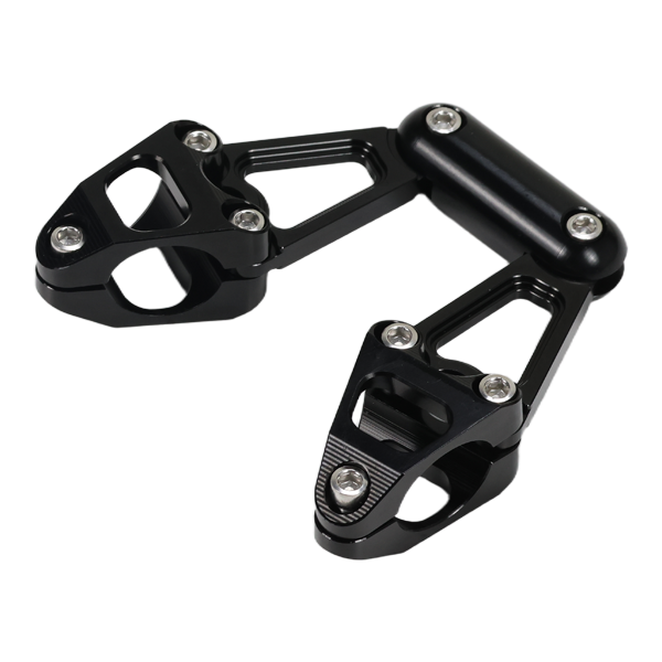 BS4050 - HIGH QUANTITY CNC HANDLE BAR SUPPORT 153MM IN BLACK FOR CT70 AND Z50