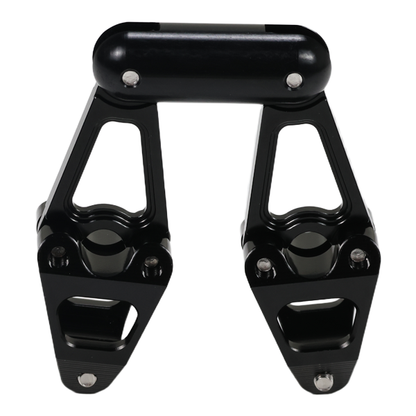 BS4050 - HIGH QUANTITY CNC HANDLE BAR SUPPORT 153MM IN BLACK FOR CT70 AND Z50