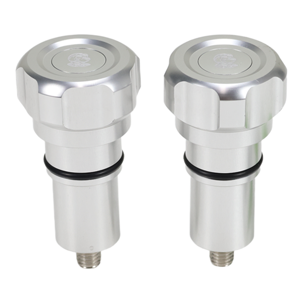 BS4067 - HIGH QUALITY CNC MONKEY 125 SEAT LOCKING BOLT SILVER TOP