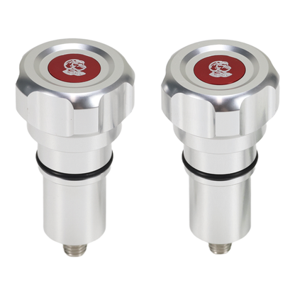 BS4069 - HIGH QUALITY CNC MONKEY 125 SEAT LOCKING BOLT RED TOP