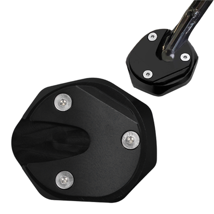 BS4072 - HONDA DAX AND MONKEY 125 CNC KICK STAND EXTENSION PLATE IN BLACK