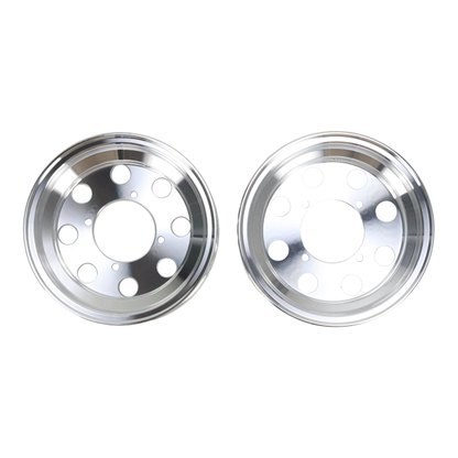BS4100 - MUNK 2.75 -8" FRONT AND 3.50-8" REAR TUBELSS RIMS IN ALLOY