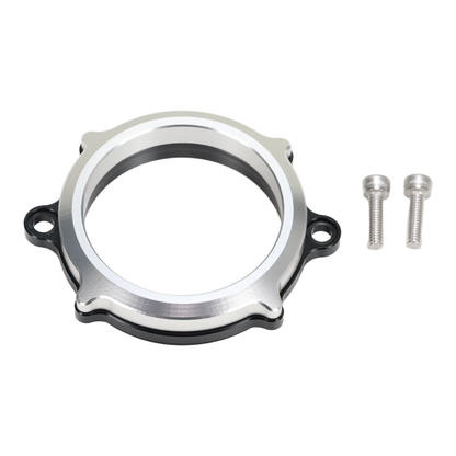 BS4117 - HONDA ST 125 AND MONKEY Z 125 AFTER MARKET ENGINE LEFT SIDE CNC GLASS TIMING CHAIN COVER IN ALLOY