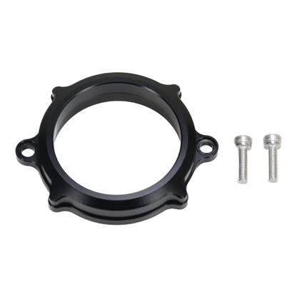 BS4118 - HONDA ST 125 AND MONKEY Z 125 AFTER MARKET ENGINE LEFT SIDE CNC GLASS TIMING CHAIN COVER IN BLACK