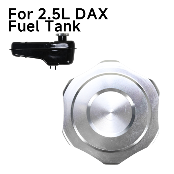 BS4122 - NEW DESIGN FUEL CAP CNC FOR CT70 IN ALLOY COLOUR FOR DX