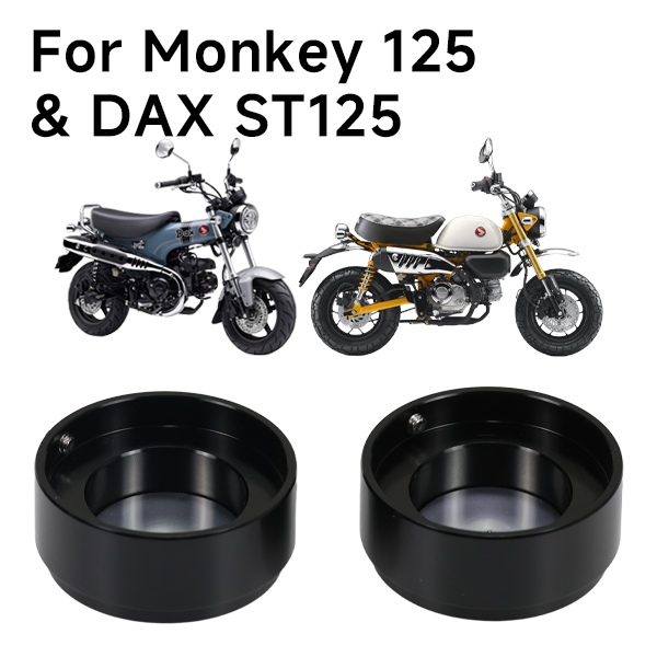 BS4127 - CNC FORK TOP FOR THE USD FORKS 45MM IN BLACK AND ALLOY