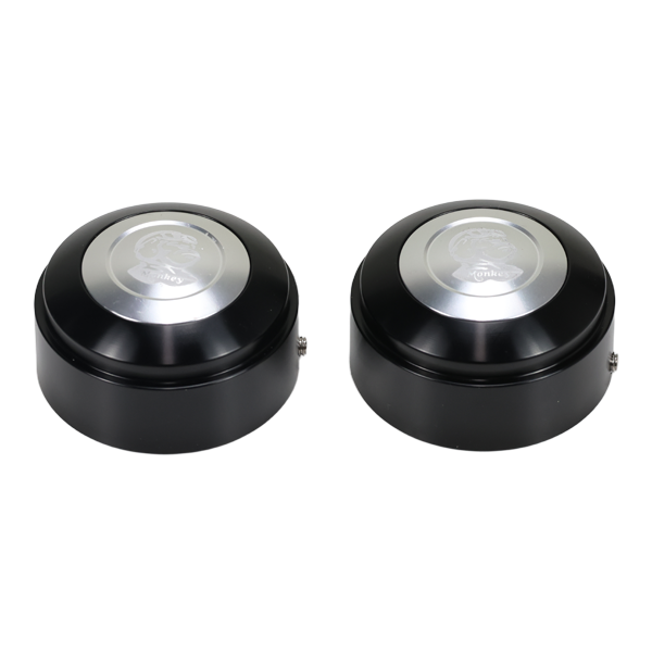 BS4127 - CNC FORK TOP FOR THE USD FORKS 45MM IN BLACK AND ALLOY