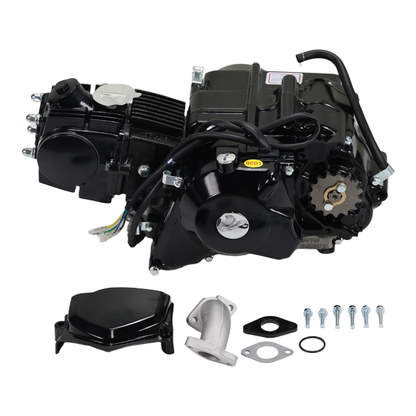 BS4175 - 88CC FULLY AUTOMATIC ENGINE WITH ELECTRIC START IN BLACK