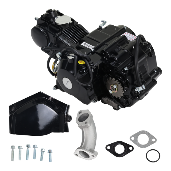 BS4176 - 50CC FULLY AUTOMATIC ENGINE WITH ELECTRIC START IN BLACK