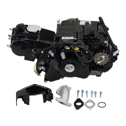 BS4176 - 50CC FULLY AUTOMATIC ENGINE WITH ELECTRIC START IN BLACK