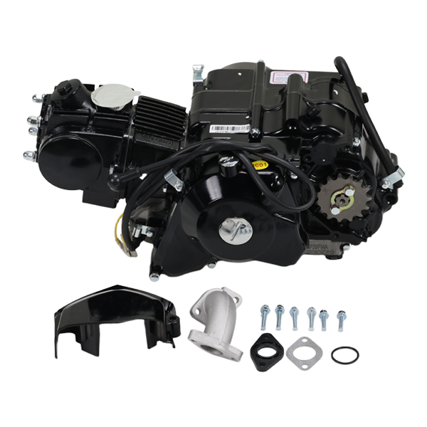 BS4176 - 50CC FULLY AUTOMATIC ENGINE WITH ELECTRIC START IN BLACK