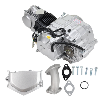 BS4178 - 50CC FULLY AUTOMATIC ENGINE WITH ELECTRIC START IN SILVER