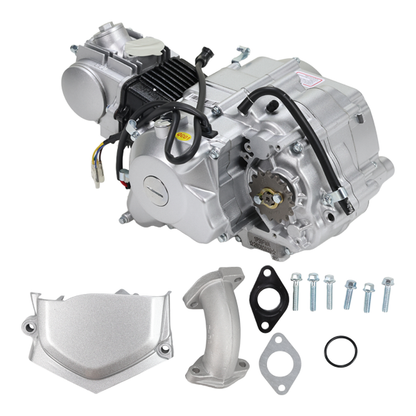 BS4179 - 88CC FULLY AUTOMATIC ENGINE WITH ELECTRIC START IN SILVER