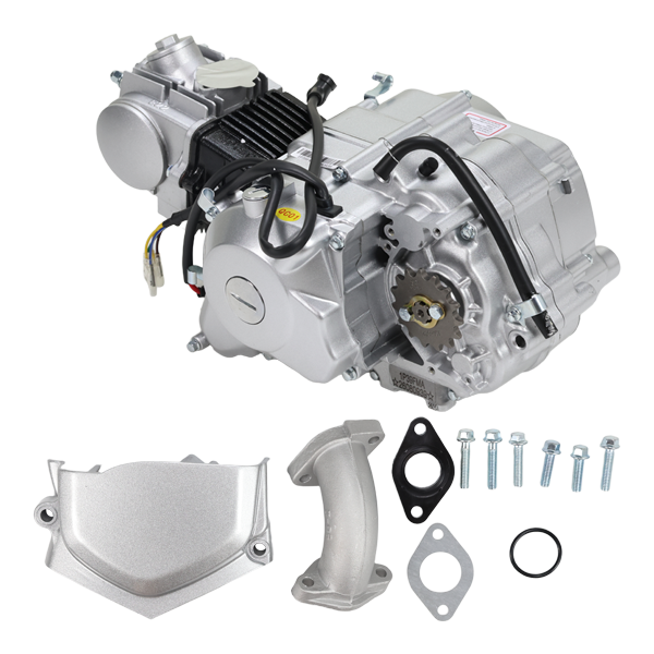 BS4179 - 88CC FULLY AUTOMATIC ENGINE WITH ELECTRIC START IN SILVER