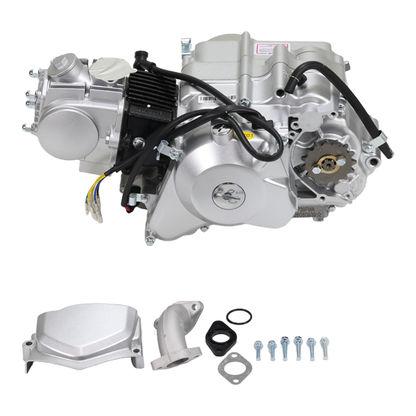 BS4179 - 88CC FULLY AUTOMATIC ENGINE WITH ELECTRIC START IN SILVER