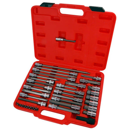 CT0125 - 38pc Hex, Ribe, Spline & Star Bit Set