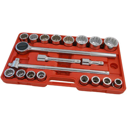 CT0149 - 20pc 3/4in DR Socket Set