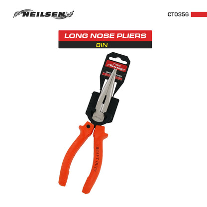 CT0356 - 8in Long Nose Pliers