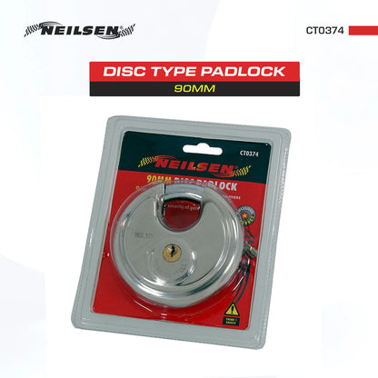 CT0374 - 90mm Disc Type Padlock
