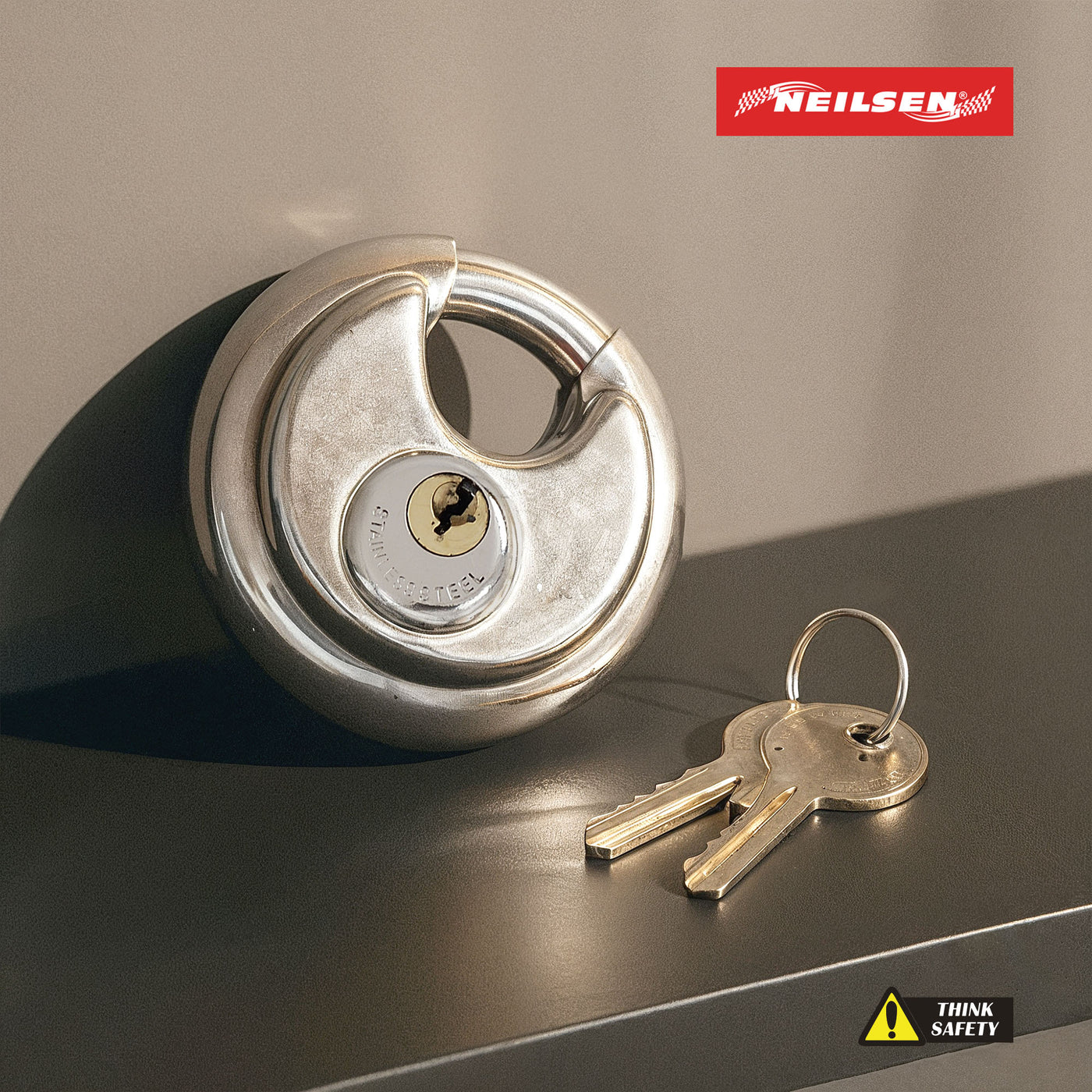 CT0374 - 90mm Disc Type Padlock