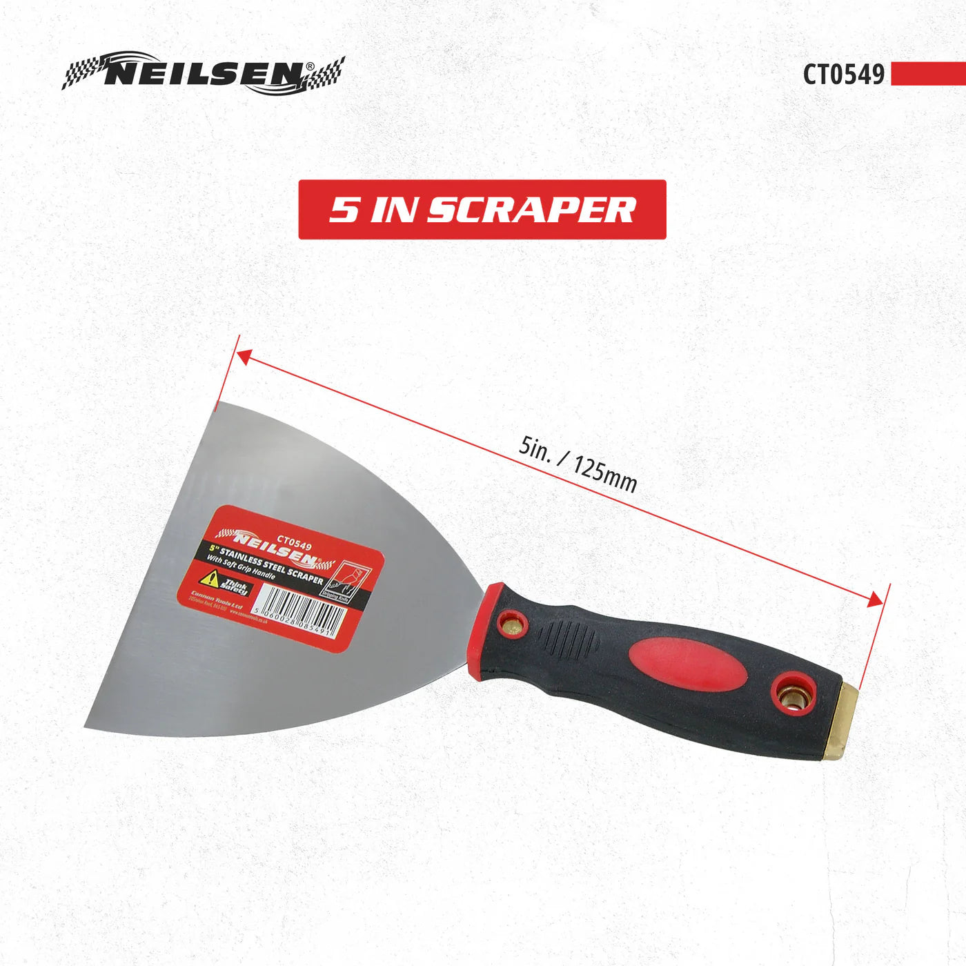 CT0549 - 5in. 125mm Scraper