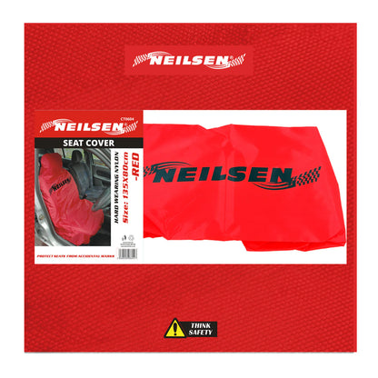 CT0604 - Mechanics Seat Cover in Red