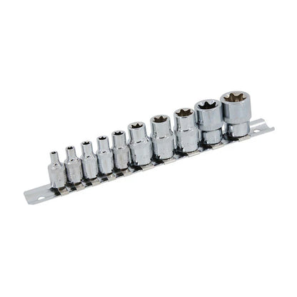 CT0732 - 10pc 1/4in & 3/8in DR Star Socket Set