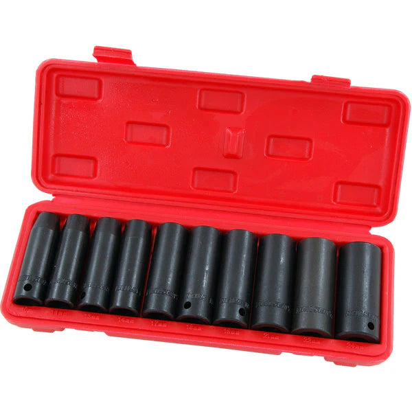 CT0814 - 10pc 1/2in DR Deep Impact Socket Set