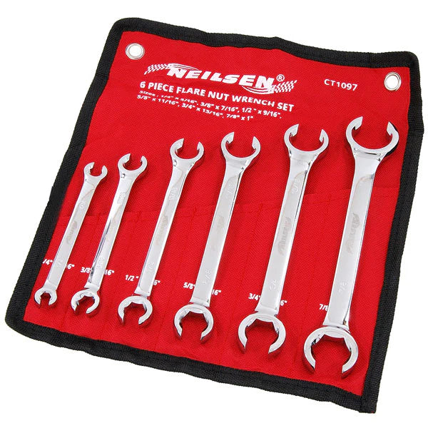 CT1097 - 6pc SAE  Flare Nut Spanner Set
