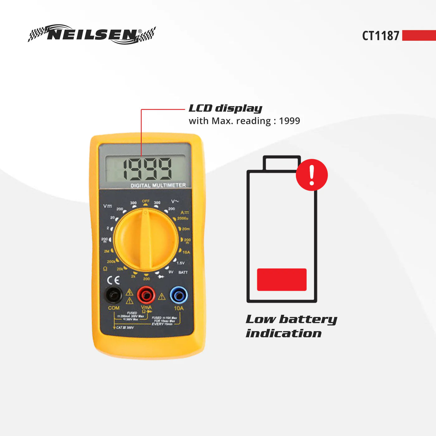 CT1187 - Digital Multimeter