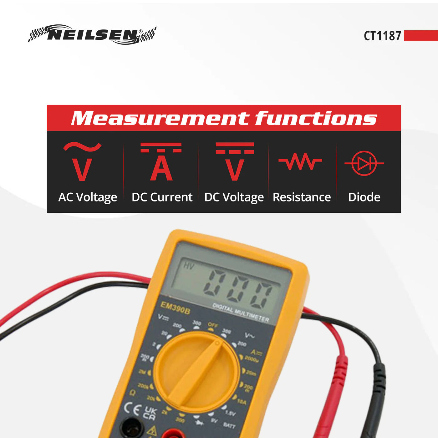 CT1187 - Digital Multimeter