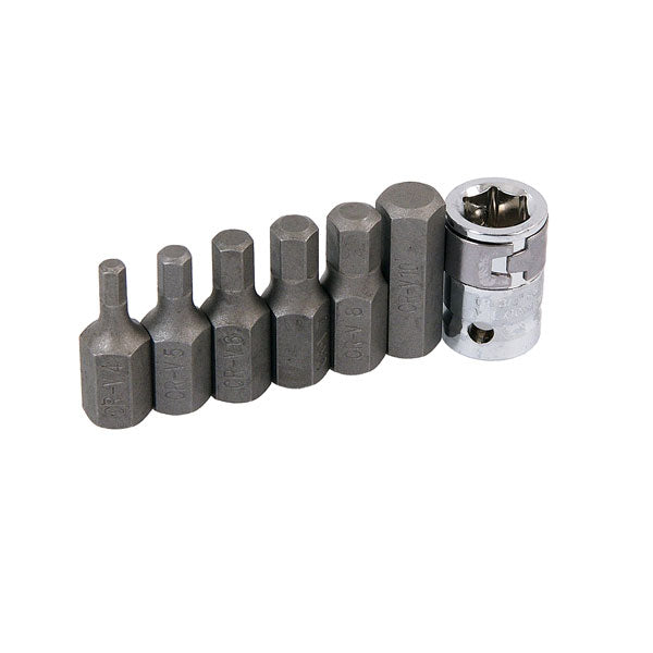 CT1227 - 7pc 3/8in DR Hex Bit Set