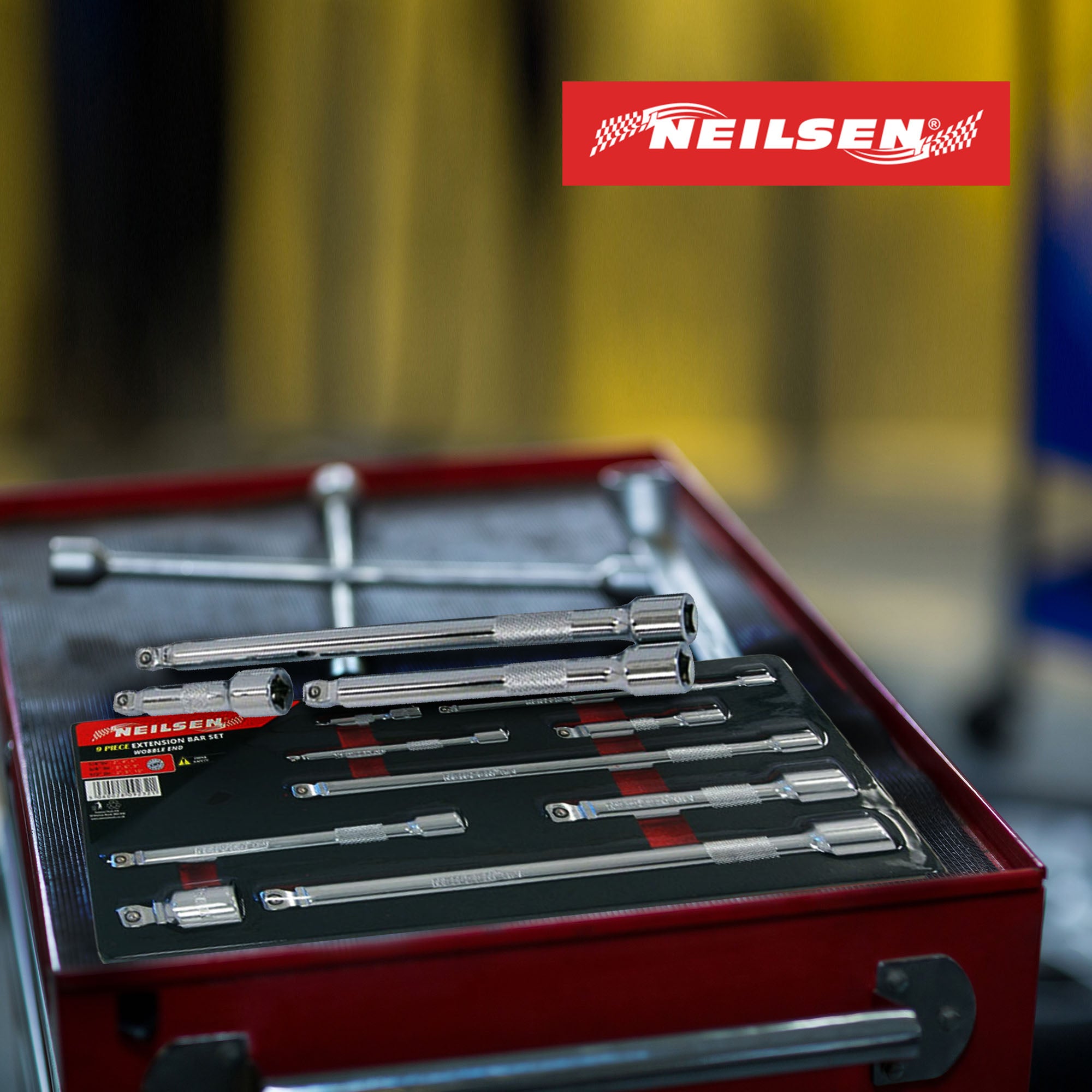 CT1232 - 9pc Mixed Drive Extension Bar Set