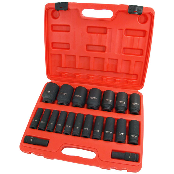 CT1277 - 20pc 1/2in DR Deep Impact Socket Set
