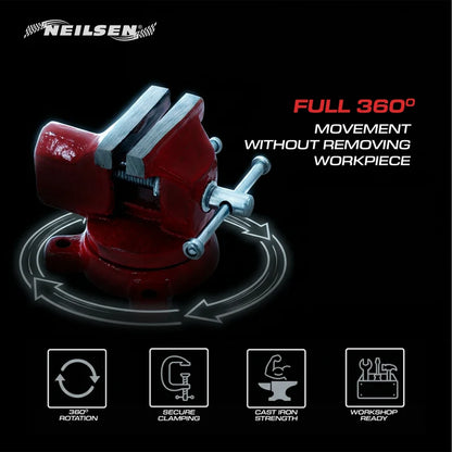 CT1302 - Swivel Base Vice 2" 50mm