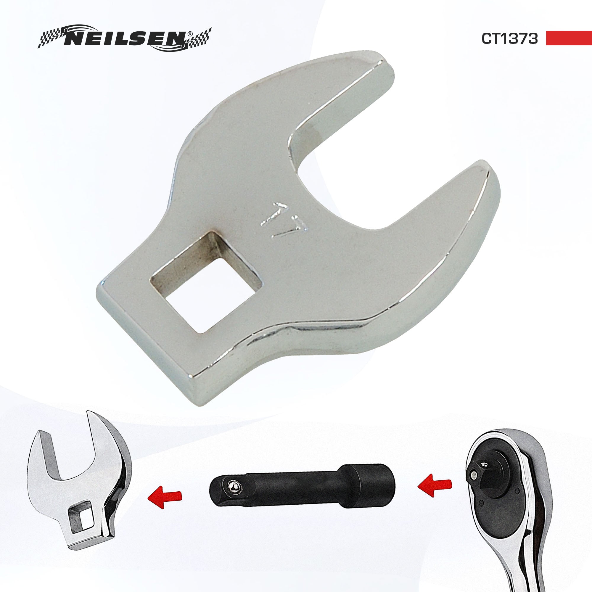 CT1373 - 11pc Spanner Head Set