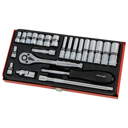 CT1387 - 24pc 1/4in DR Socket Set