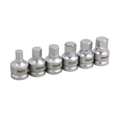 CT1388 - 6pc 3/4in DR Hex Bit Set