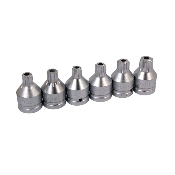 CT1389 - 6pc 3/4in Star and Spline Bit Set