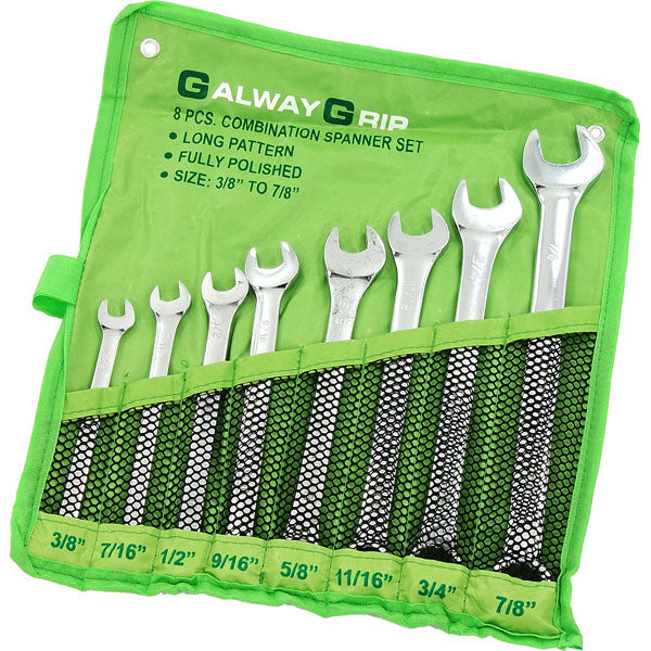 CT1400  - 8pc SAE Combination Spanner Set