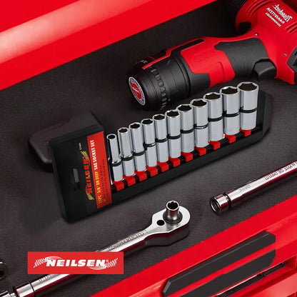 CT1604 - 11pc 3/8in DR SAE Deep Socket Set