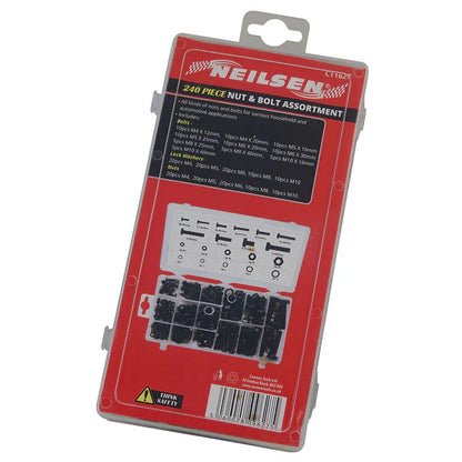 CT1627 - 240pc Nut / Bolt and Washer Set - Assorted
