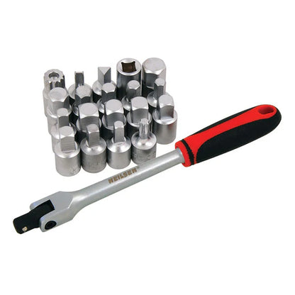 CT1767 - 20pc Oil Sump Plug Key Set 3/8inch Drive