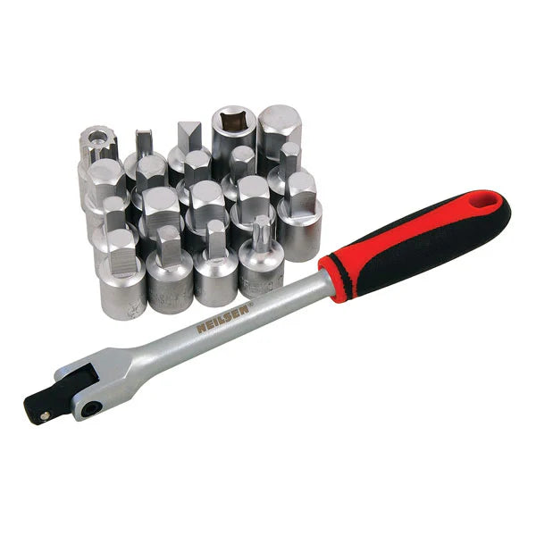 CT1767 - 20pc Oil Sump Plug Key Set 3/8inch Drive