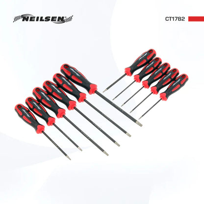 CT1782 - Diamond Tipped Tamper Proof Star Screwdriver set 11 Piece
