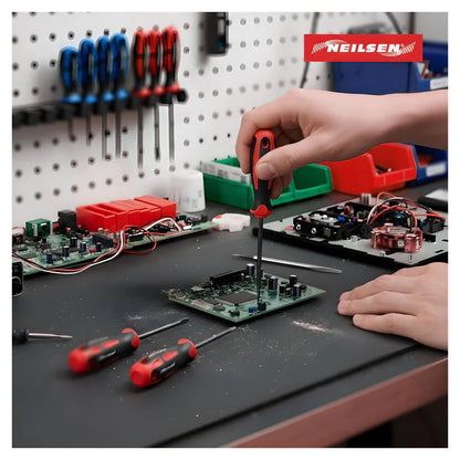 CT1782 - Diamond Tipped Tamper Proof Star Screwdriver set 11 Piece